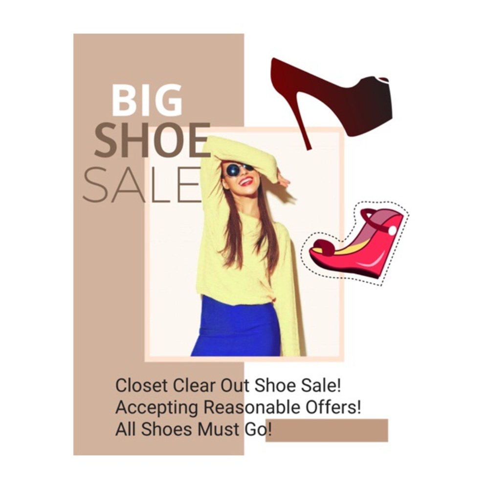 Accepting Offers For Shoes, Same Day Shipping